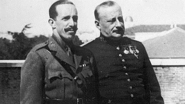Alfonso XIII y Primo de Rivera