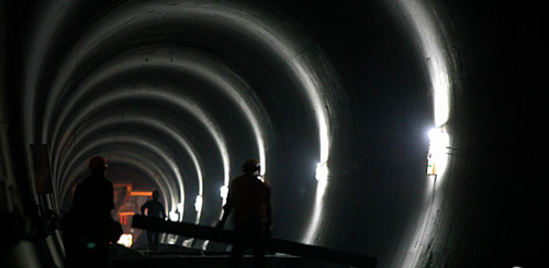 Construcción de la línea 3 del metro de Guangzhou